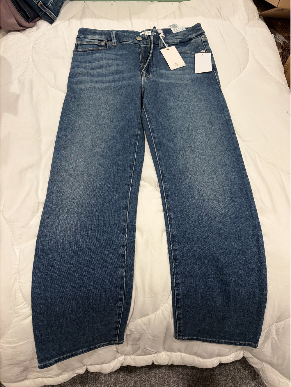 NWT Good American Jeans Straight size 8/29
